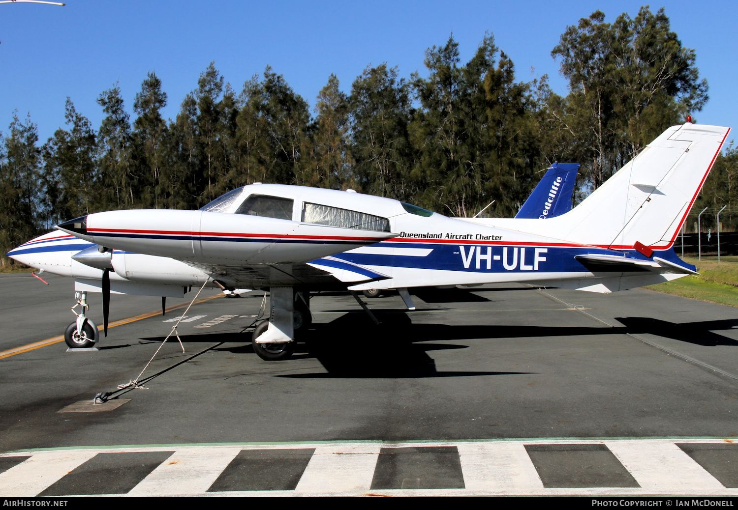 Aircraft Photo of VH-ULF | Cessna 310R | Queensland Aircraft Charter | AirHistory.net #84286