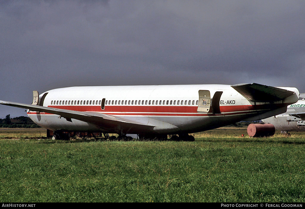 Aircraft Photo of EL-AKD | Boeing 720-023B | AirHistory.net #84287