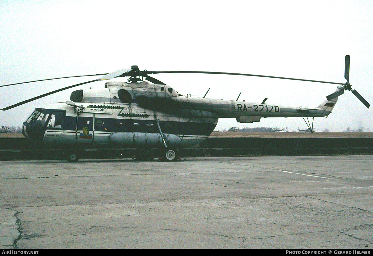 Aircraft Photo of RA-27170 | Mil Mi-8MTV-1 | Russia - Customs | AirHistory.net #84290