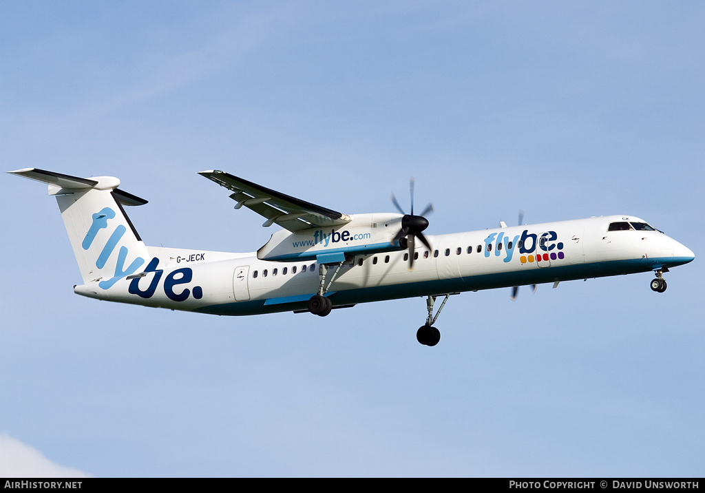 Aircraft Photo of G-JECK | Bombardier DHC-8-402 Dash 8 | Flybe | AirHistory.net #84299