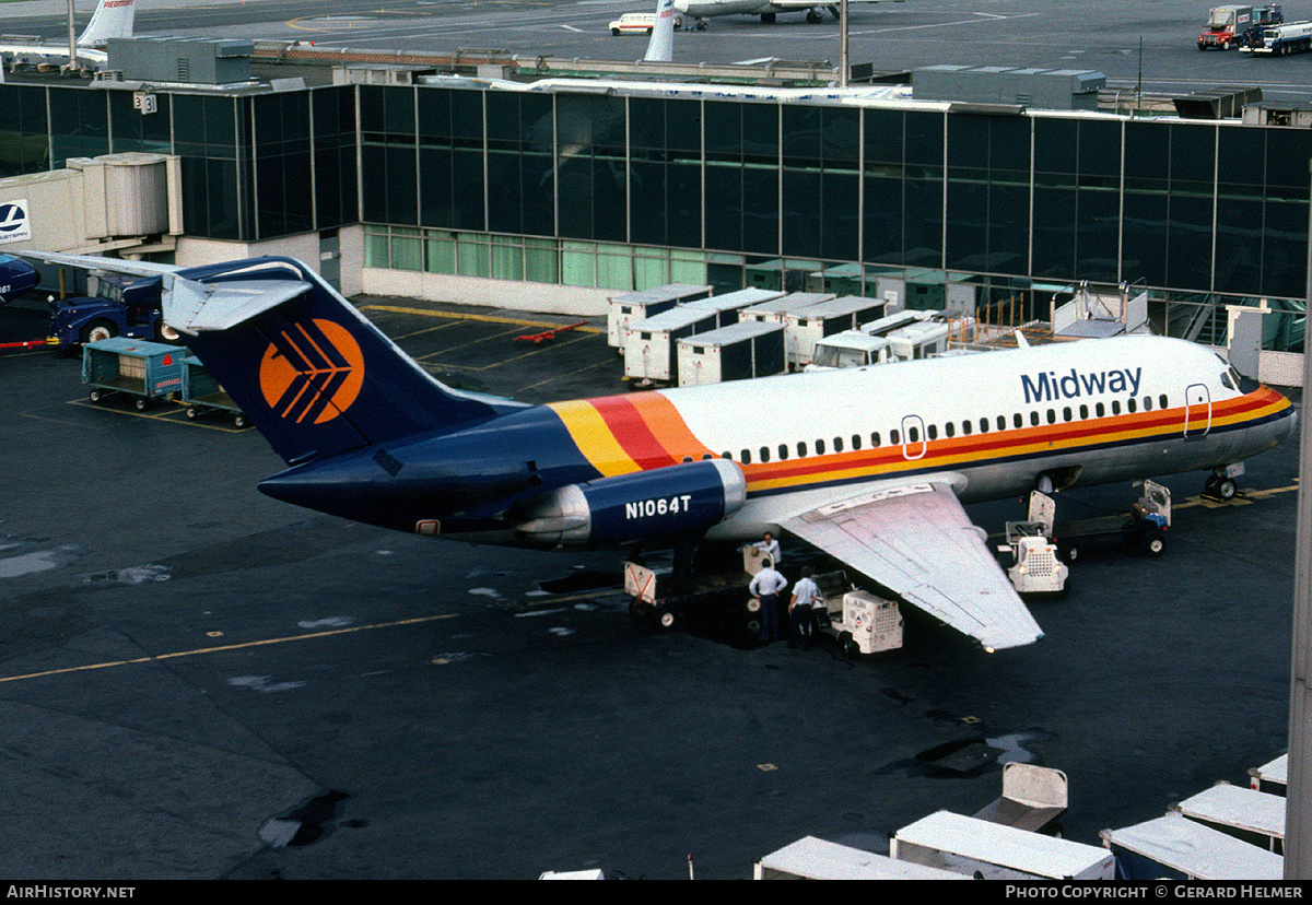 Aircraft Photo of N1064T | Douglas DC-9-15 | Midway Airlines | AirHistory.net