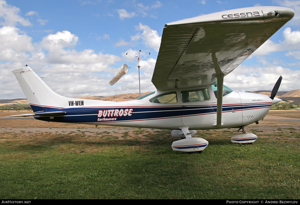 Aircraft Photo of VH-WEH | Cessna 182Q Skylane II | Buttrose Earthmovers | AirHistory.net #84334