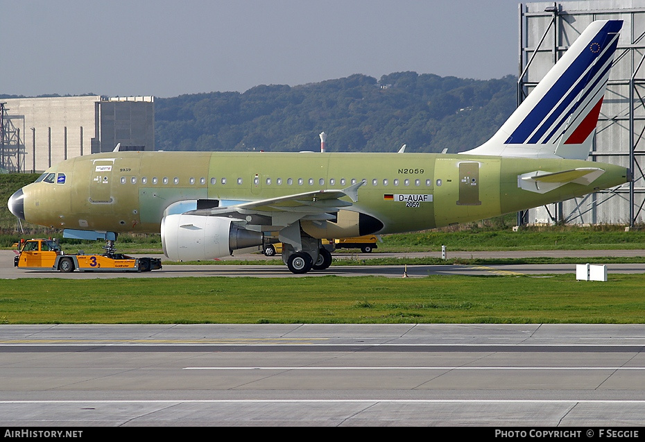 Aircraft Photo of D-AUAF | Airbus A318-111 | Air France | AirHistory.net #84344