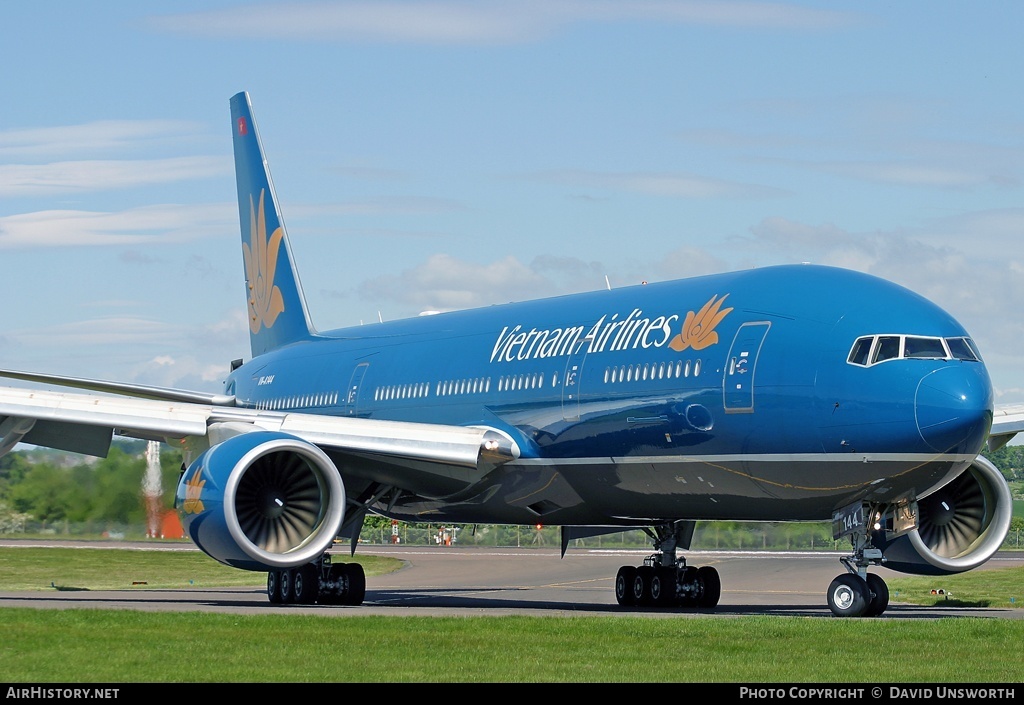 Aircraft Photo of VN-A144 | Boeing 777-26K/ER | Vietnam Airlines | AirHistory.net #84346