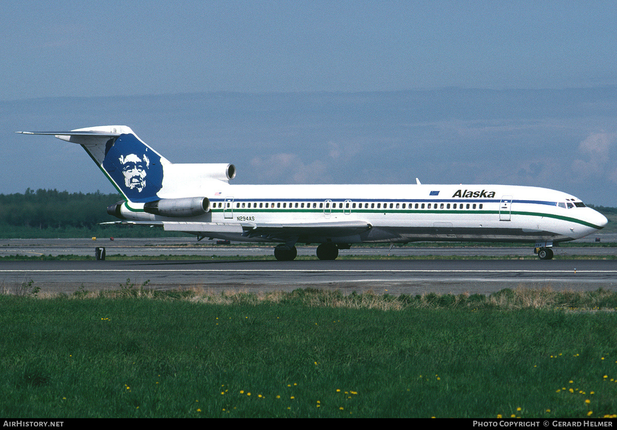 Aircraft Photo of N294AS | Boeing 727-290/Adv | Alaska Airlines | AirHistory.net #84360
