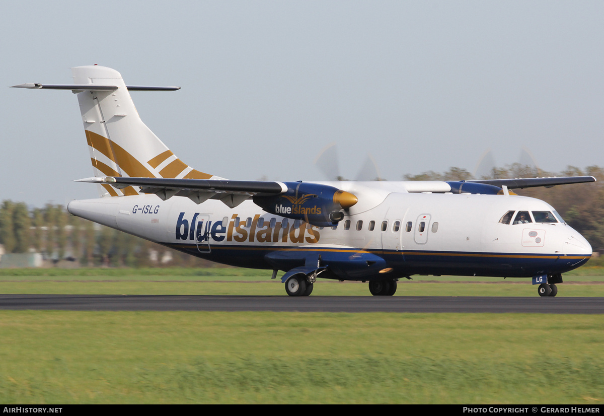 Aircraft Photo of G-ISLG | ATR ATR-42-300 | Blue Islands | AirHistory.net #84364
