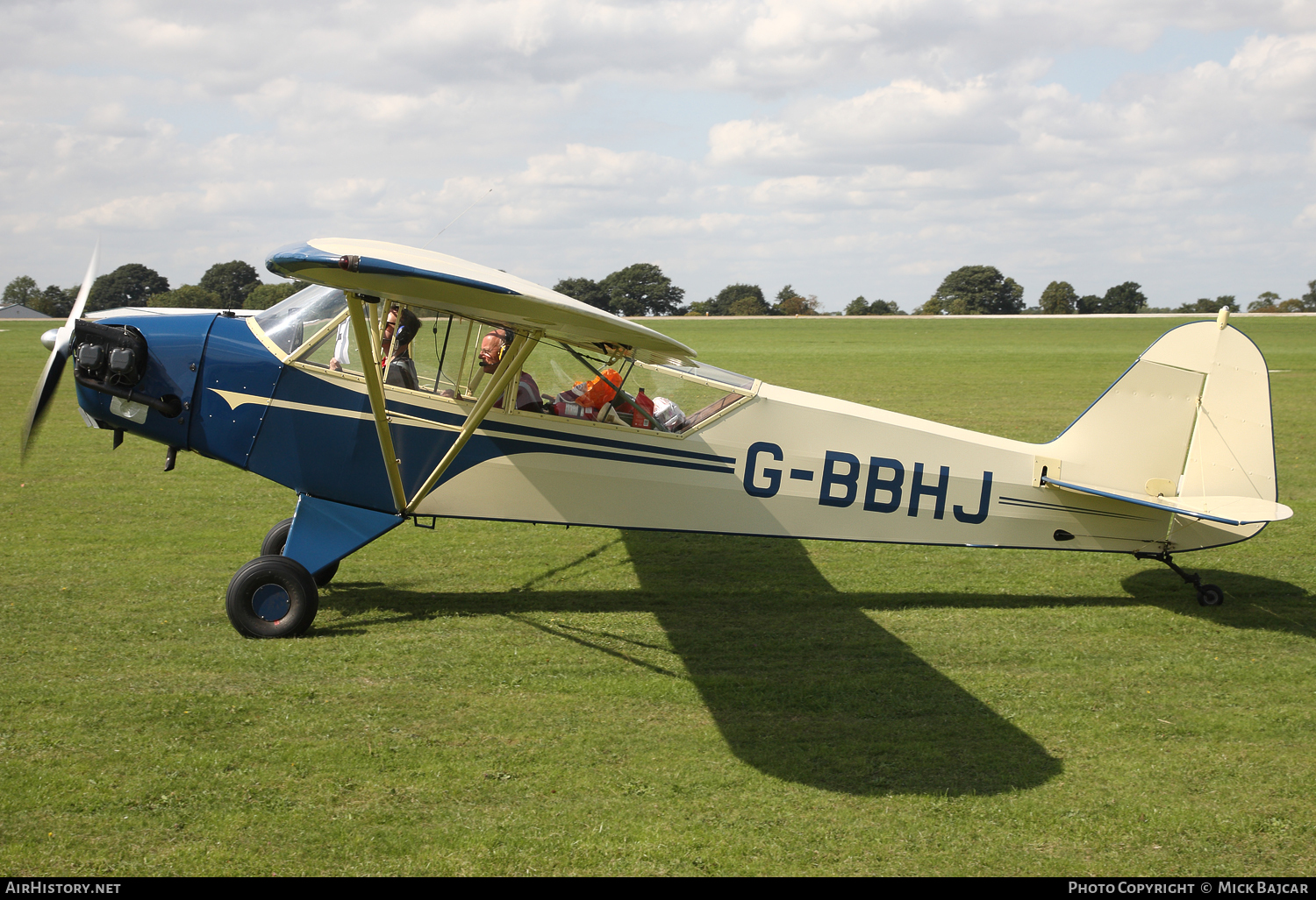 Aircraft Photo of G-BBHJ | Piper J-3C-65 Cub | AirHistory.net #84374