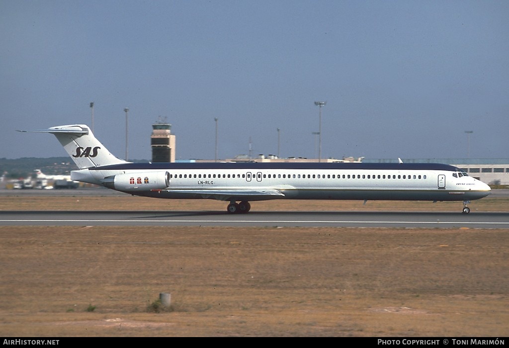 Aircraft Photo of LN-RLG | McDonnell Douglas MD-82 (DC-9-82) | Scandinavian Airlines - SAS | AirHistory.net #84375