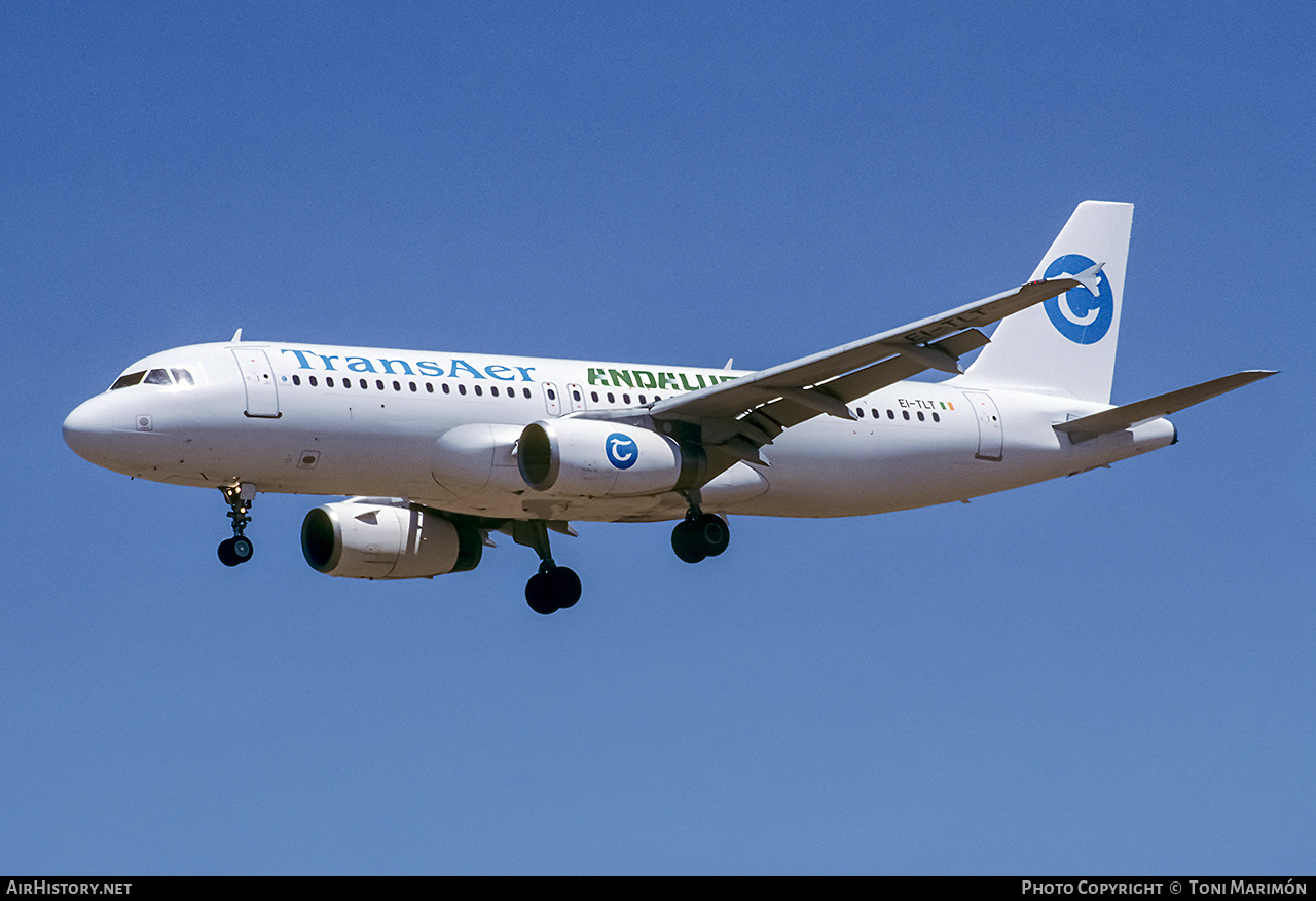 Aircraft Photo of EI-TLT | Airbus A320-211 | TransAer International Airlines | AirHistory.net #84379