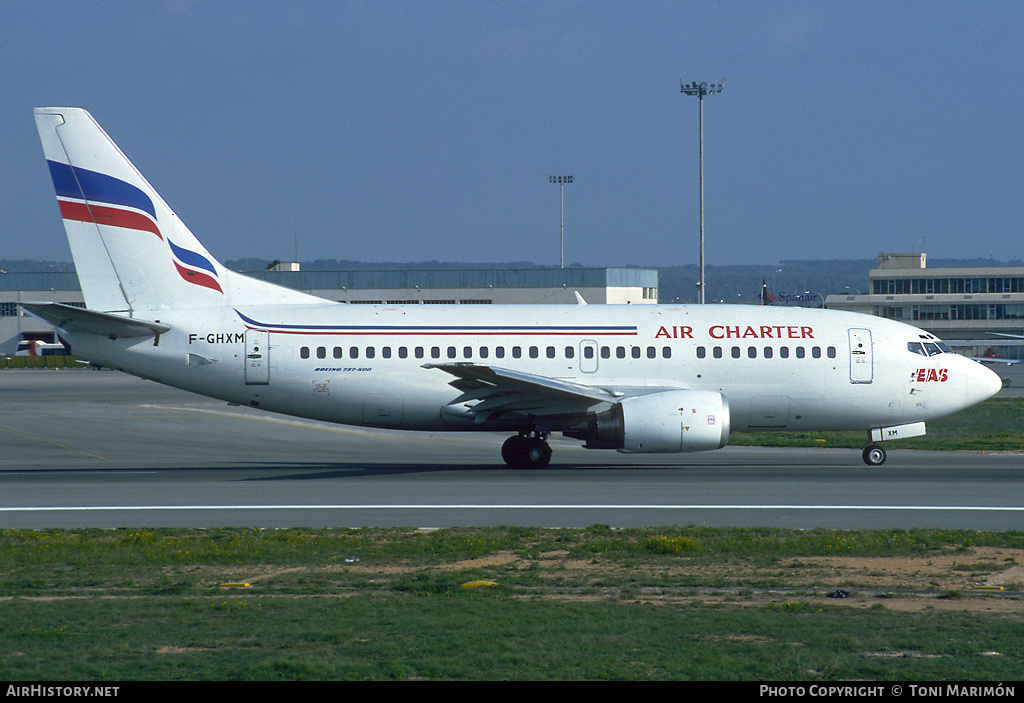 Aircraft Photo of F-GHXM | Boeing 737-53A | Air Charter | AirHistory.net #84381