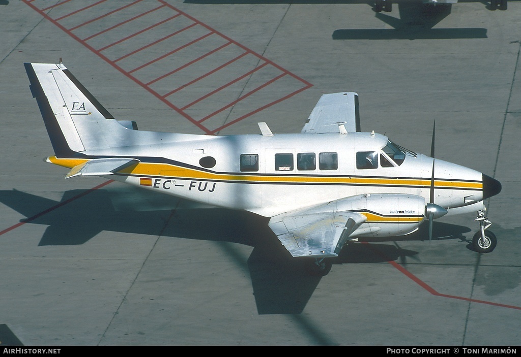 Aircraft Photo of EC-FUJ | Beech 65-B80 Queen Air | Europe Aviation | AirHistory.net #84383