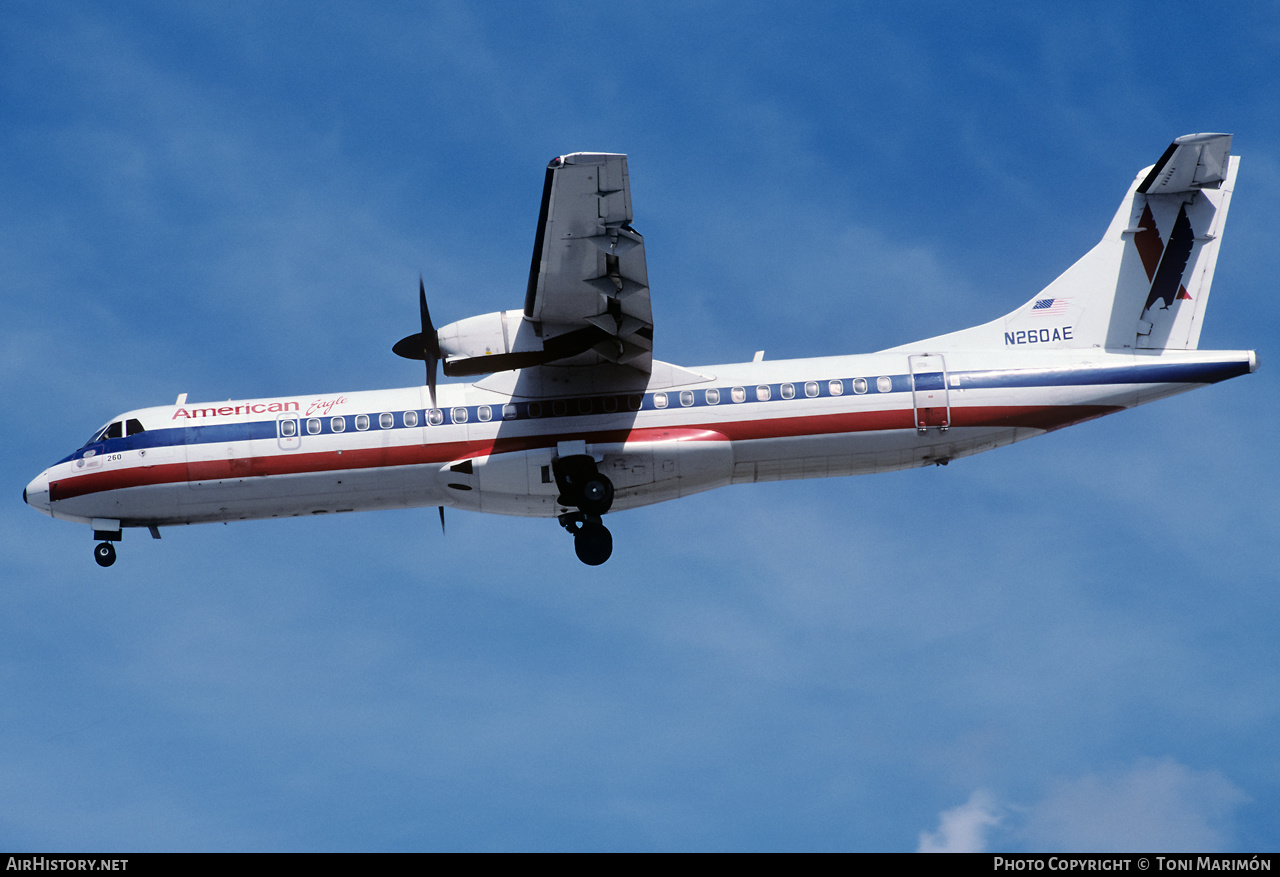 Aircraft Photo of N260AE | ATR ATR-72-202 | American Eagle | AirHistory.net #84393