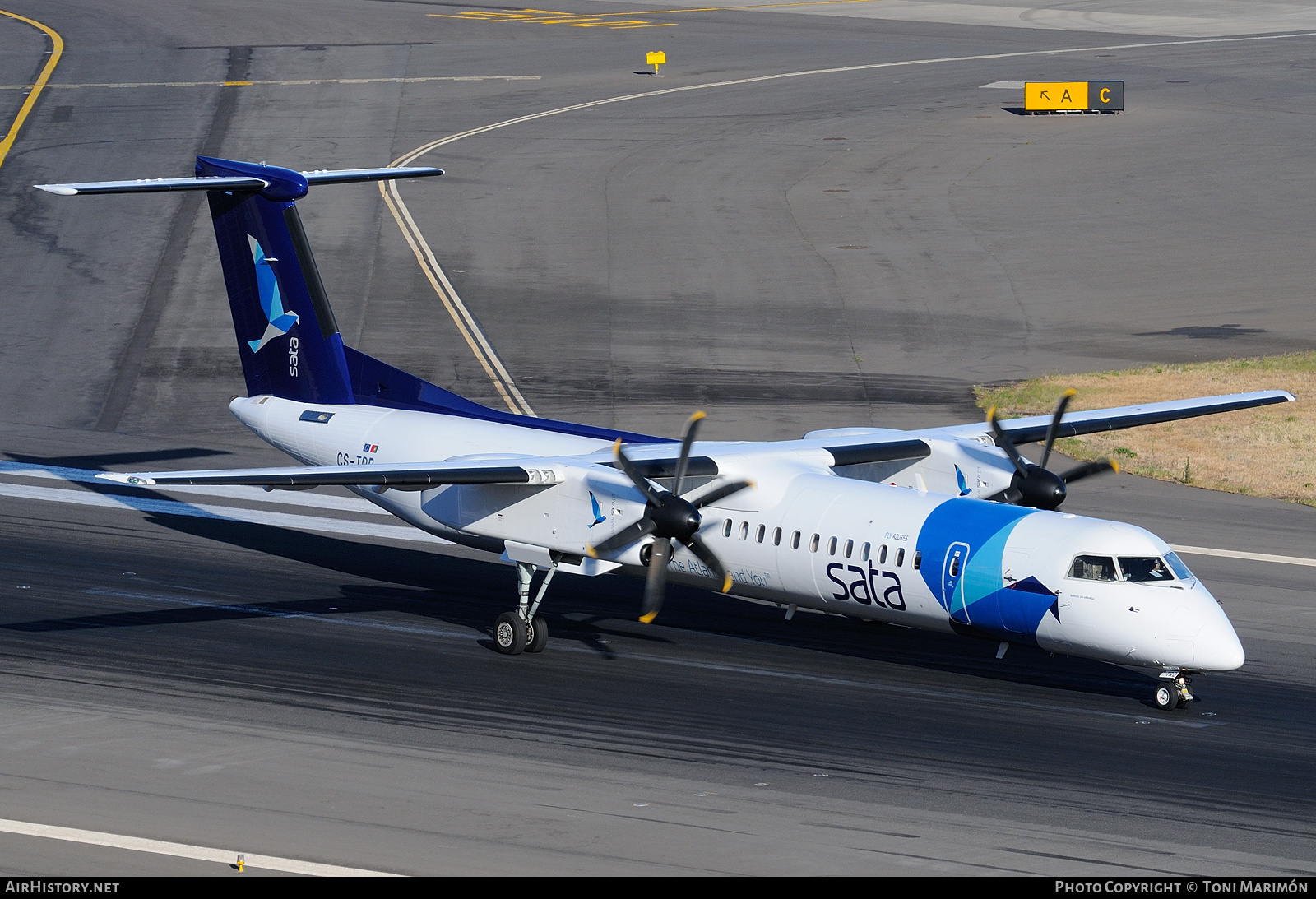 Aircraft Photo of CS-TRD | Bombardier DHC-8-402 Dash 8 | SATA Air Açores | AirHistory.net #84395