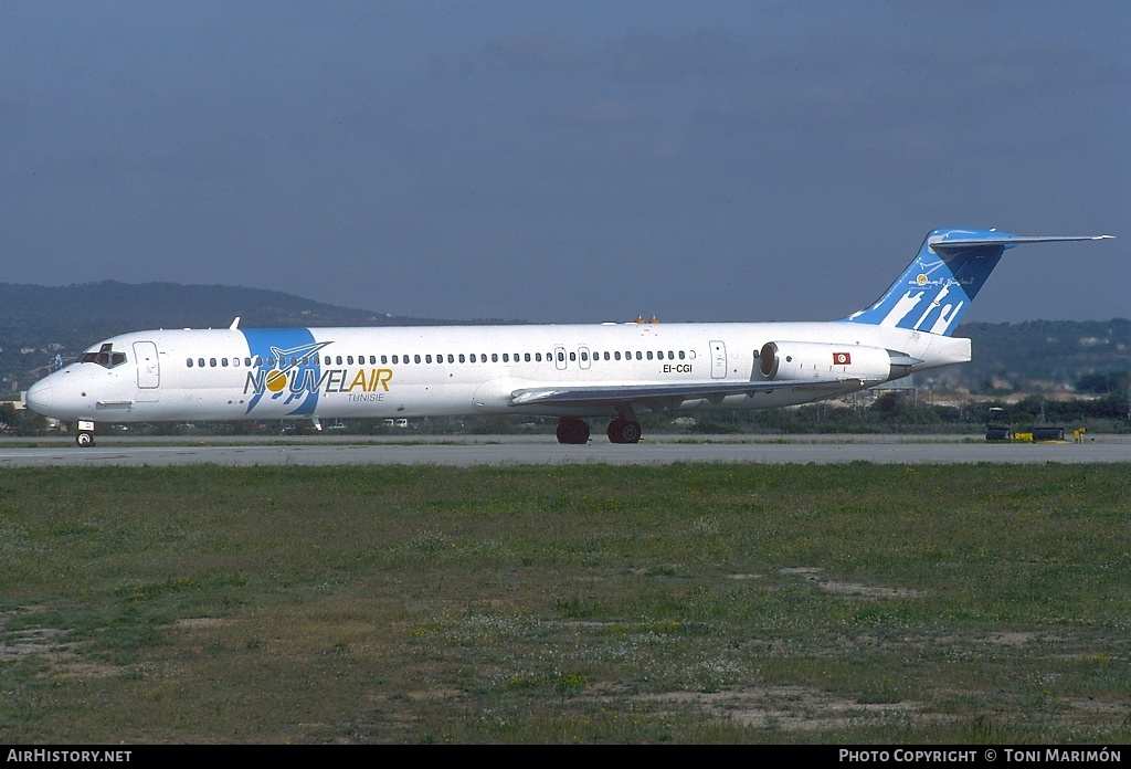 Aircraft Photo of EI-CGI | McDonnell Douglas MD-83 (DC-9-83) | Nouvelair Tunisie | AirHistory.net #84396