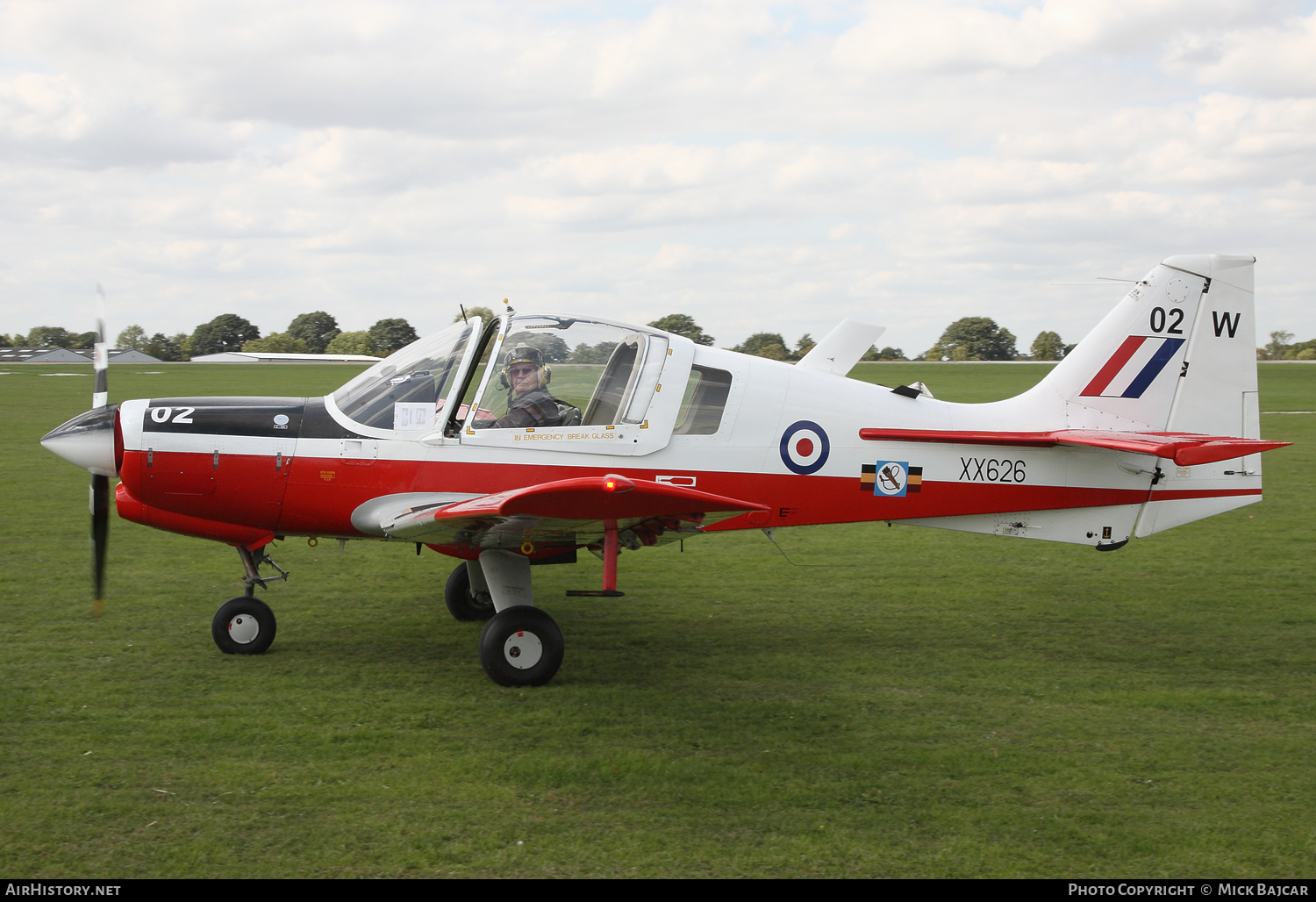 Aircraft Photo of G-CDVV / XX626 | Scottish Aviation Bulldog 120/121 | UK - Air Force | AirHistory.net #84398