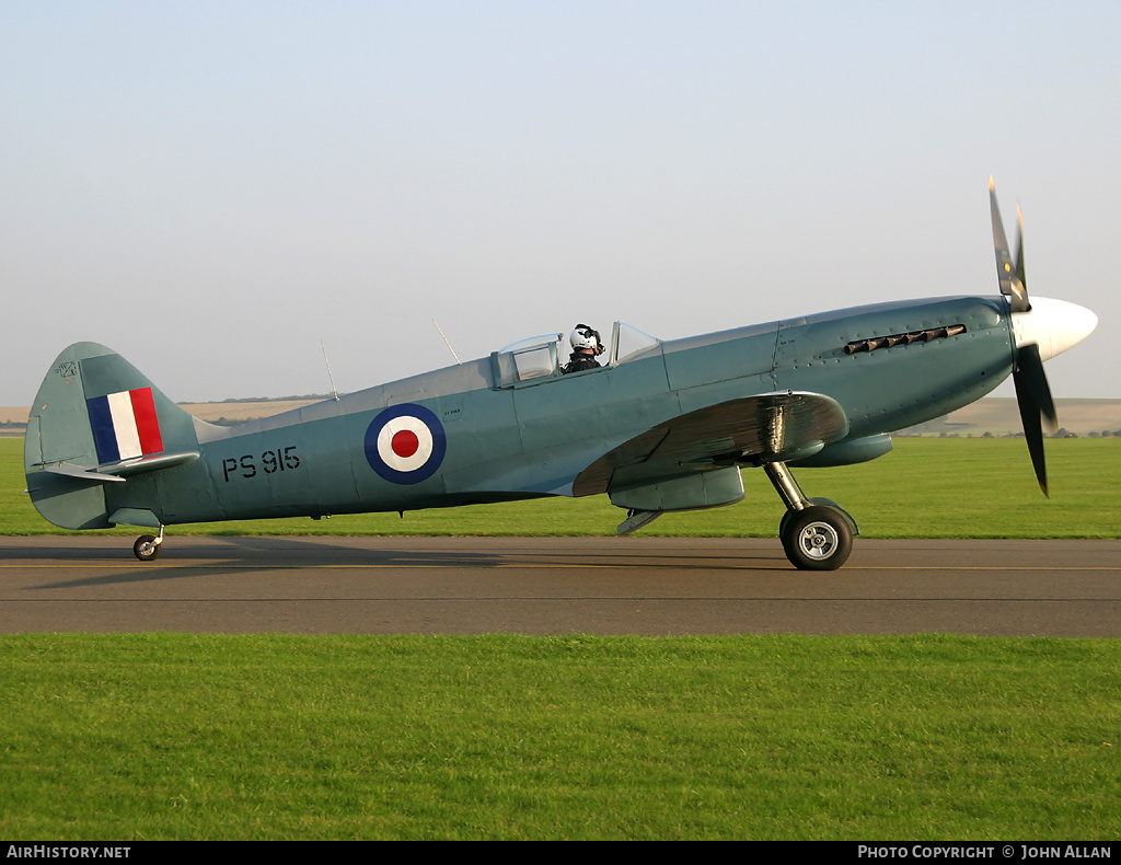 Aircraft Photo of PS915 | Supermarine 389 Spitfire PR19 | UK - Air Force | AirHistory.net #84403
