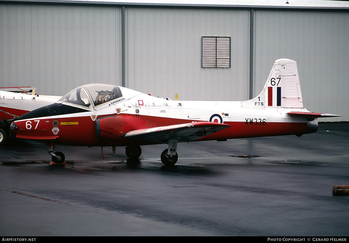 Aircraft Photo of XW336 | BAC 84 Jet Provost T5 | UK - Air Force | AirHistory.net #84406