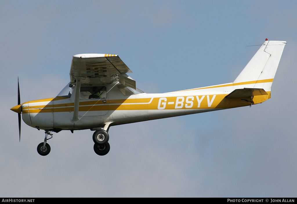 Aircraft Photo of G-BSYV | Cessna 150M | AirHistory.net #84410