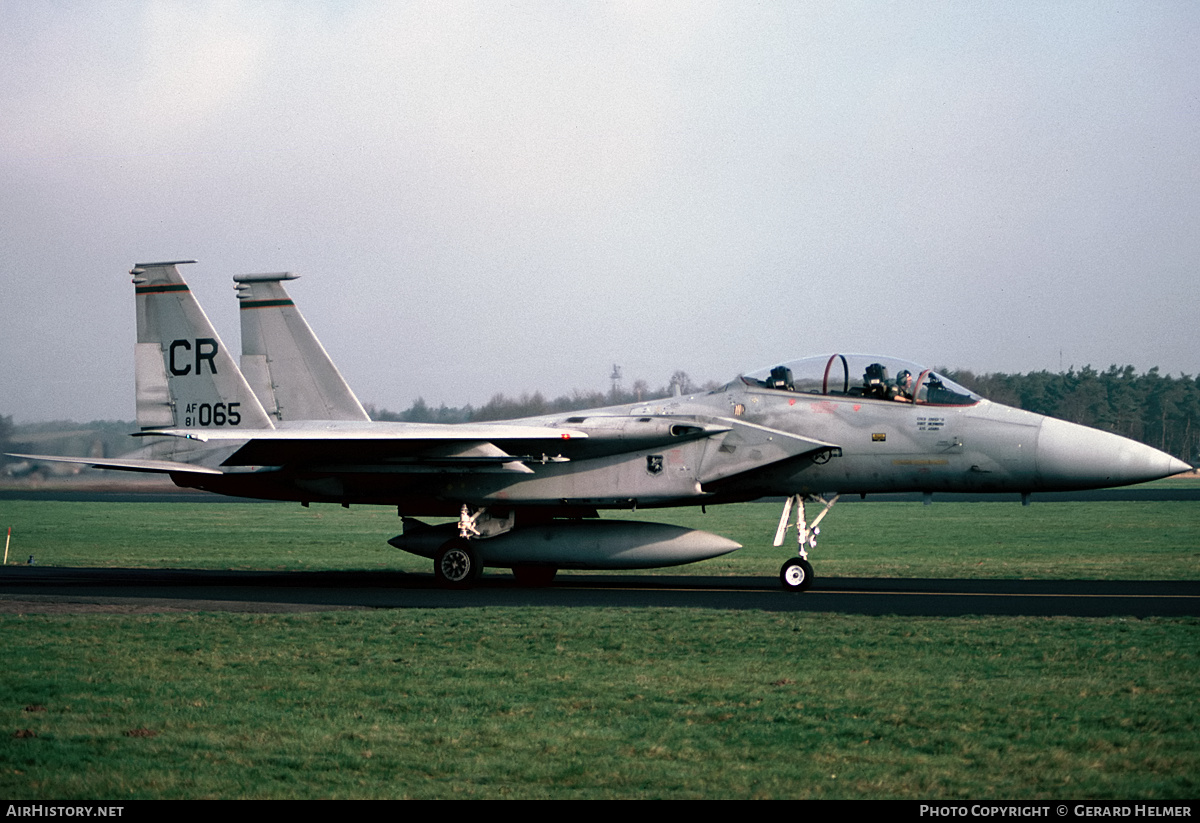 Aircraft Photo of 81-0065 / AF81-065 | McDonnell Douglas F-15D Eagle | USA - Air Force | AirHistory.net #84429