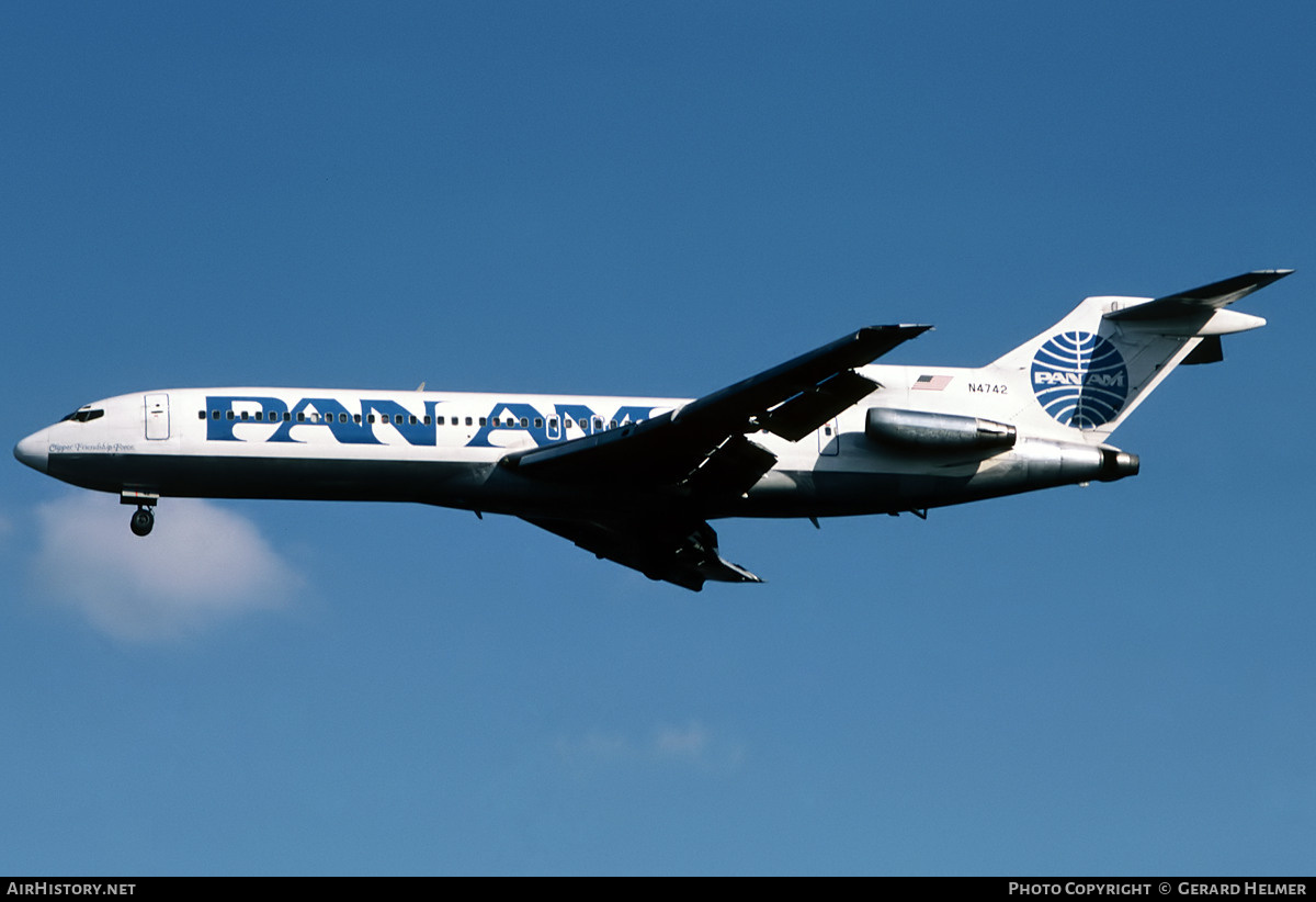 Aircraft Photo of N4742 | Boeing 727-235 | Pan American World Airways - Pan Am | AirHistory.net #84435