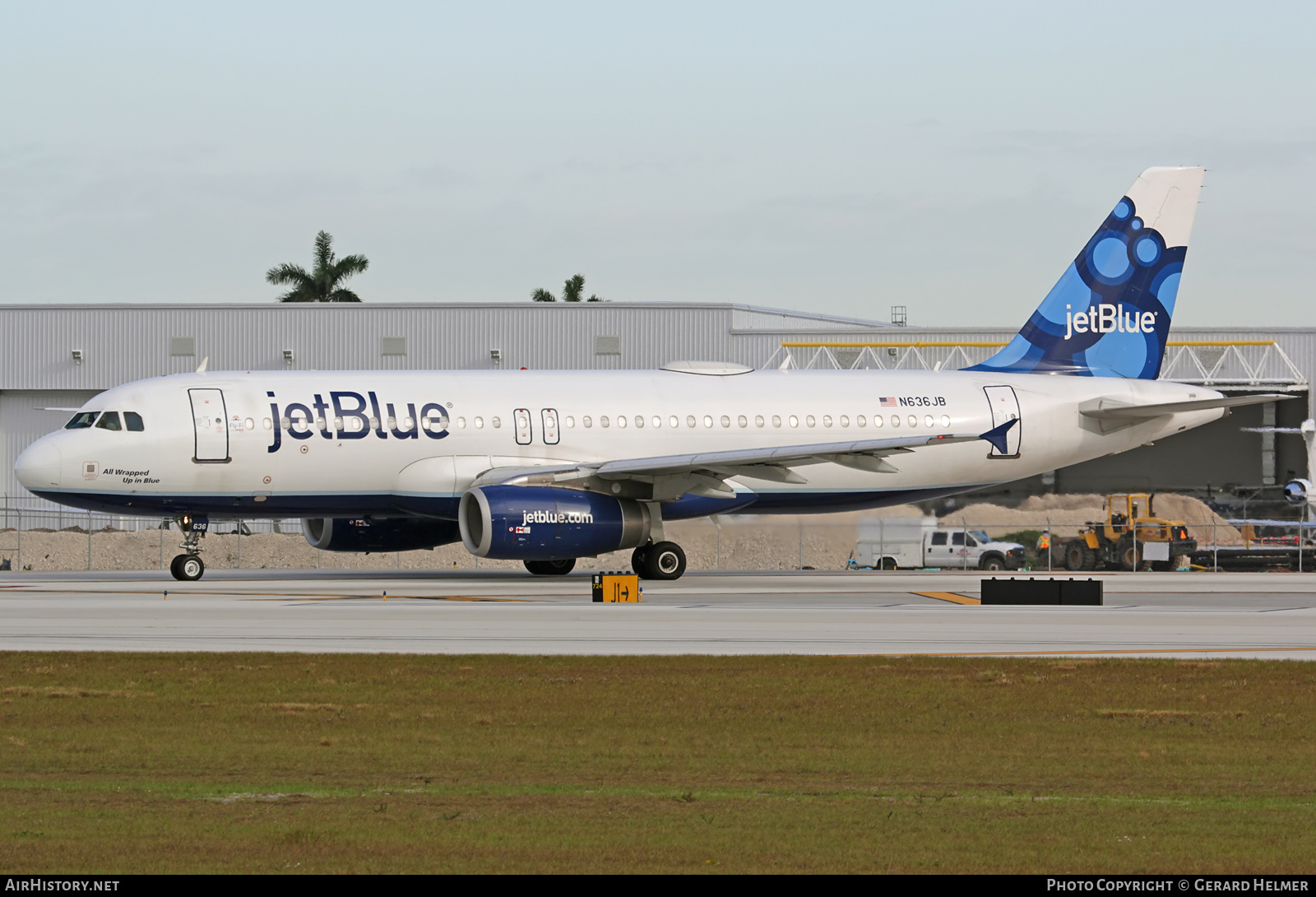 Aircraft Photo of N636JB | Airbus A320-232 | JetBlue Airways | AirHistory.net #84452