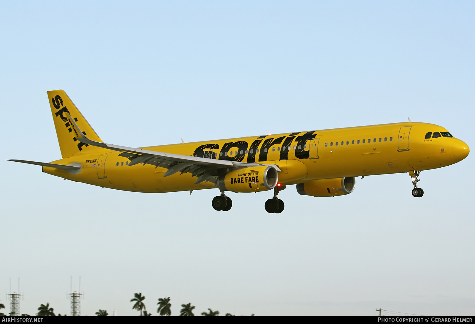 Aircraft Photo of N661NK | Airbus A321-231 | Spirit Airlines | AirHistory.net #84453