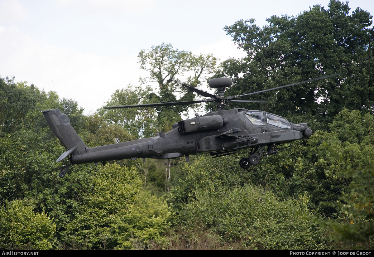 Aircraft Photo of ZJ187 | Westland WAH-64D Longbow Apache AH1 | UK - Army | AirHistory.net #84457