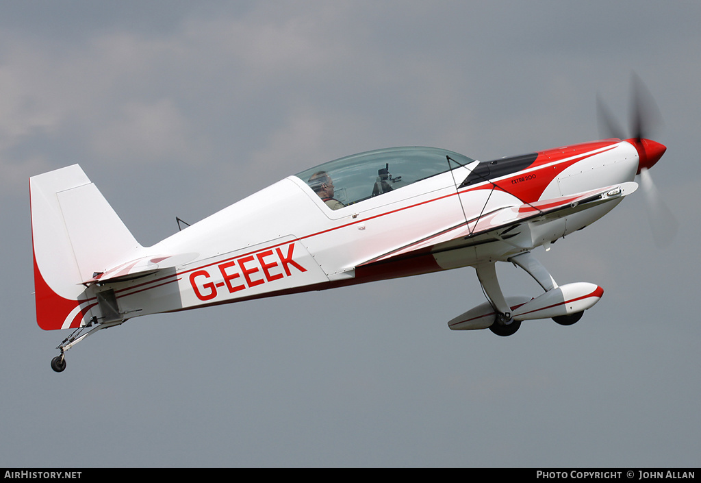 Aircraft Photo of G-EEEK | Extra EA-200 | AirHistory.net #84465