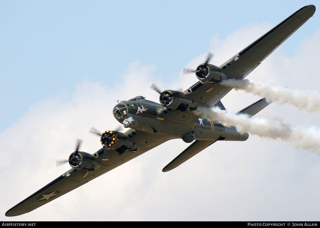 Aircraft Photo of G-BEDF / 124485 | Boeing B-17G Flying Fortress | USA - Air Force | AirHistory.net #84466