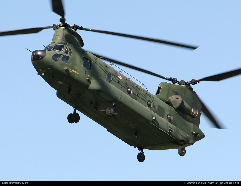 Aircraft Photo of D-101 | Boeing CH-47D Chinook (414) | Netherlands - Air Force | AirHistory.net #84472