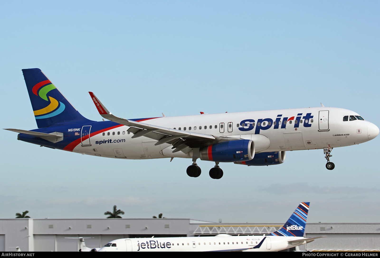 Aircraft Photo of N619NK | Airbus A320-232 | Spirit Airlines | AirHistory.net #84483