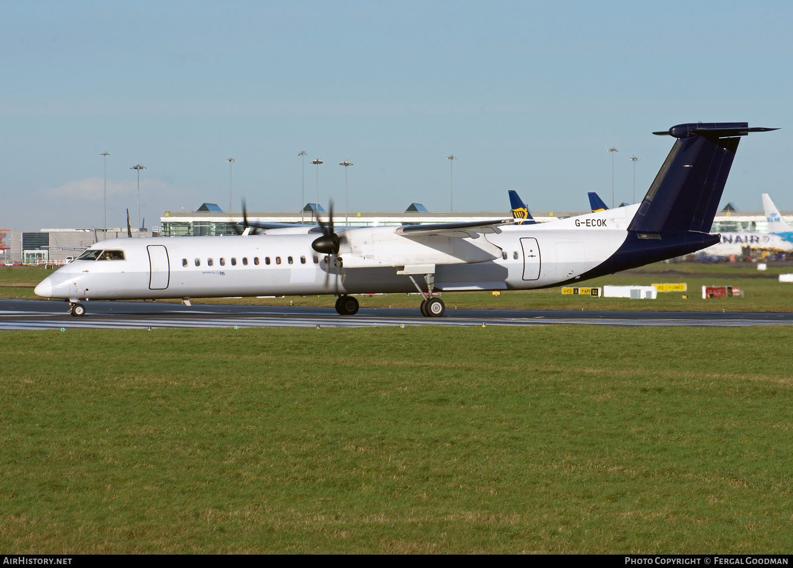 Aircraft Photo of G-ECOK | Bombardier DHC-8-402 Dash 8 | Flybe | AirHistory.net #84497
