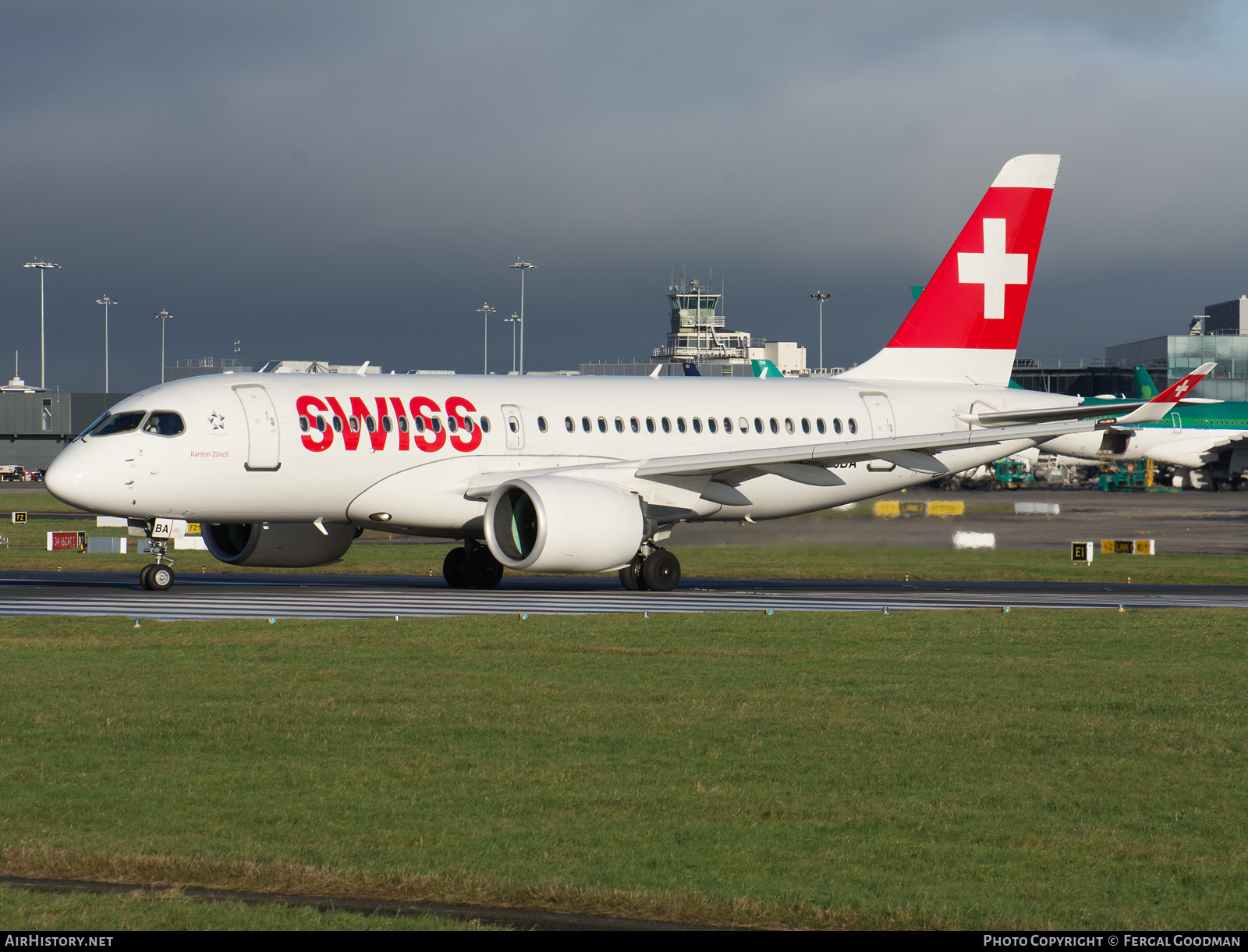 Aircraft Photo of HB-JBA | Bombardier CSeries CS100 (BD-500-1A10) | Swiss International Air Lines | AirHistory.net #84507