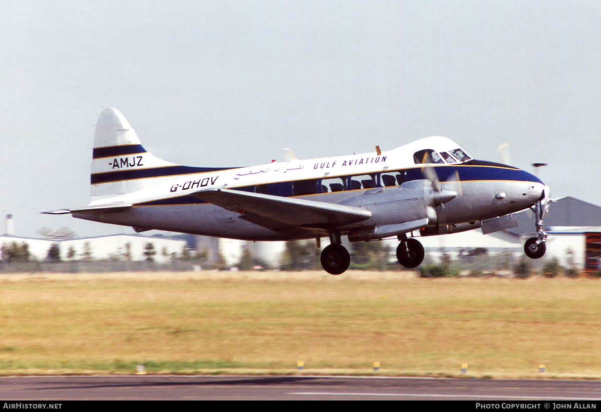 Aircraft Photo of G-DHDV | De Havilland D.H. 104 Devon C2/2 | Gulf Aviation | AirHistory.net #84520