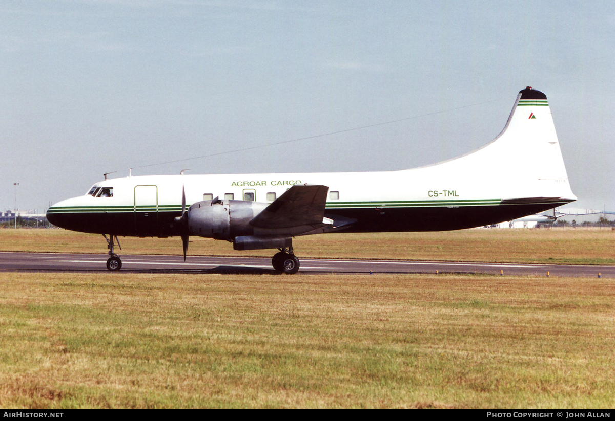 Aircraft Photo of CS-TML | Convair 440(F) Metropolitan | Agroar Cargo | AirHistory.net #84531