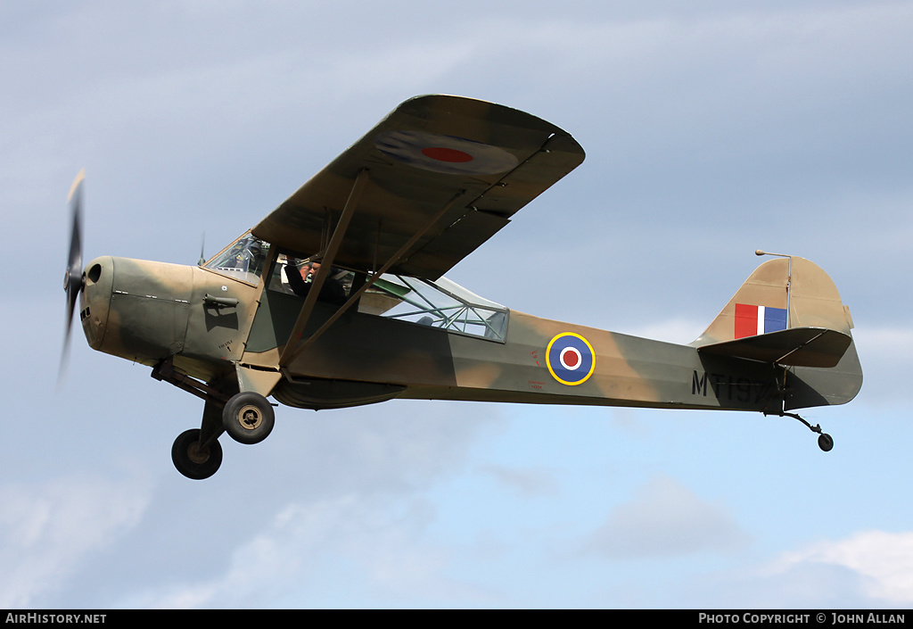 Aircraft Photo of G-ANHS / MT197 | Taylorcraft G Auster Mk4 | UK - Air Force | AirHistory.net #84540