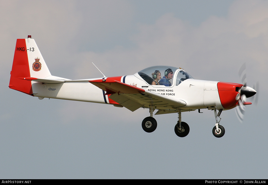 Aircraft Photo of G-BXKW / HKG-13 | Slingsby T-67M-200 Firefly | Hong Kong - Auxiliary Air Force | AirHistory.net #84543