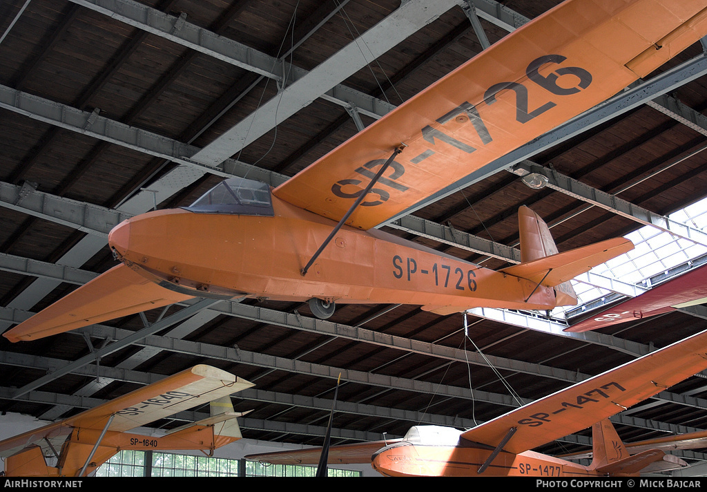 Aircraft Photo of SP-1726 | PZL-Bielsko SZD-15 Sroka | AirHistory.net #84548