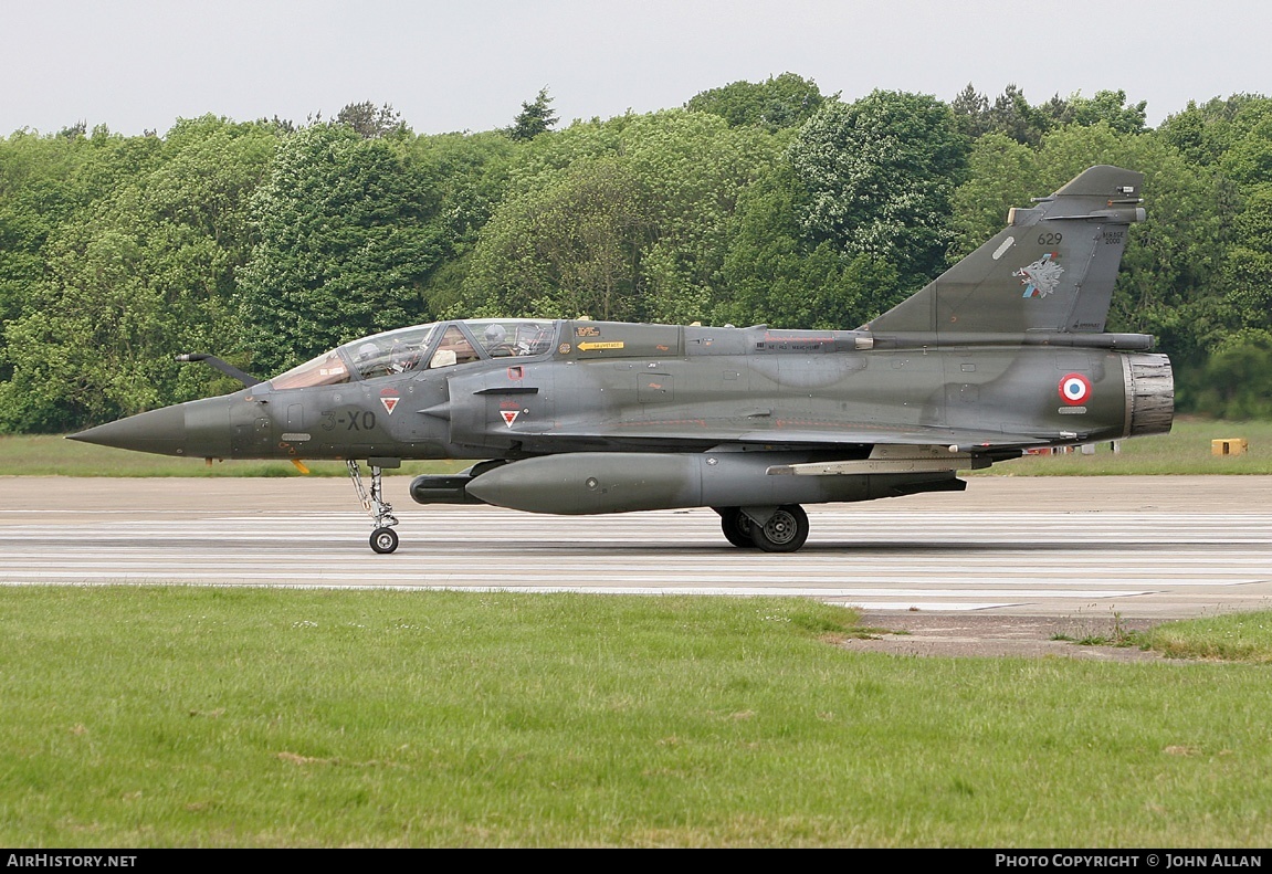 Aircraft Photo of 629 | Dassault Mirage 2000D | France - Air Force | AirHistory.net #84565
