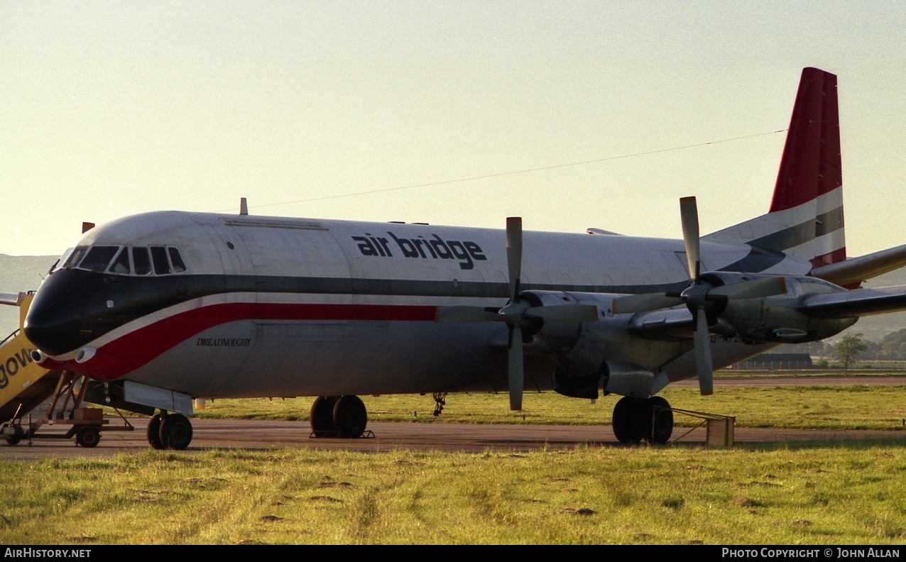 Aircraft Photo of G-APEK | Vickers 953C Merchantman | Air Bridge | AirHistory.net #84566