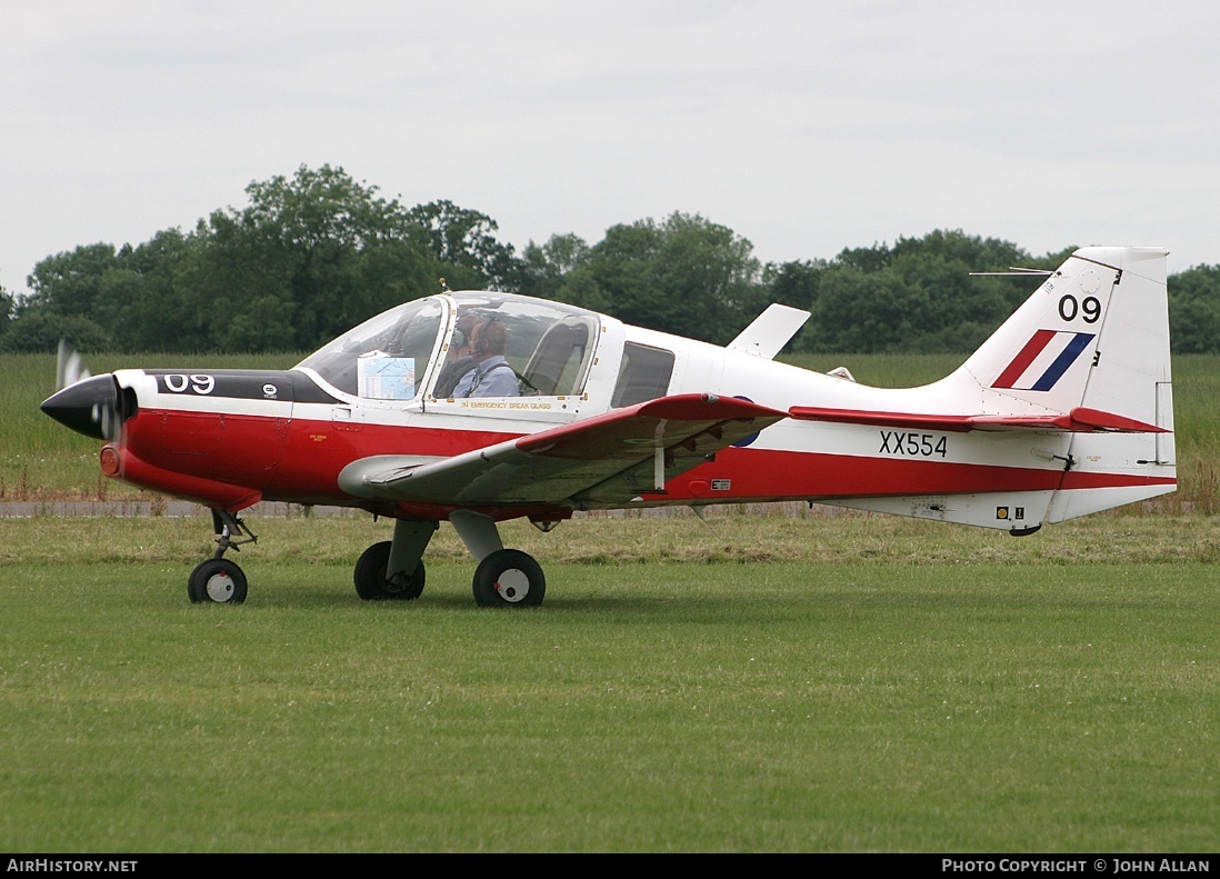 Aircraft Photo of G-BZMD / XX554 | Scottish Aviation Bulldog 120/121 | UK - Air Force | AirHistory.net #84576