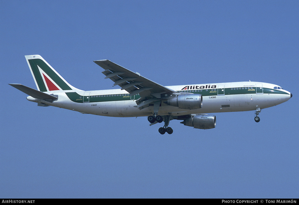 Aircraft Photo of I-BUST | Airbus A300B4-103 | Alitalia | AirHistory.net #84584