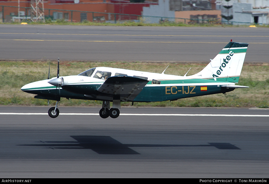 Aircraft Photo of EC-IJZ | Piper PA-34-200T Seneca II | Aerotec | AirHistory.net #84592