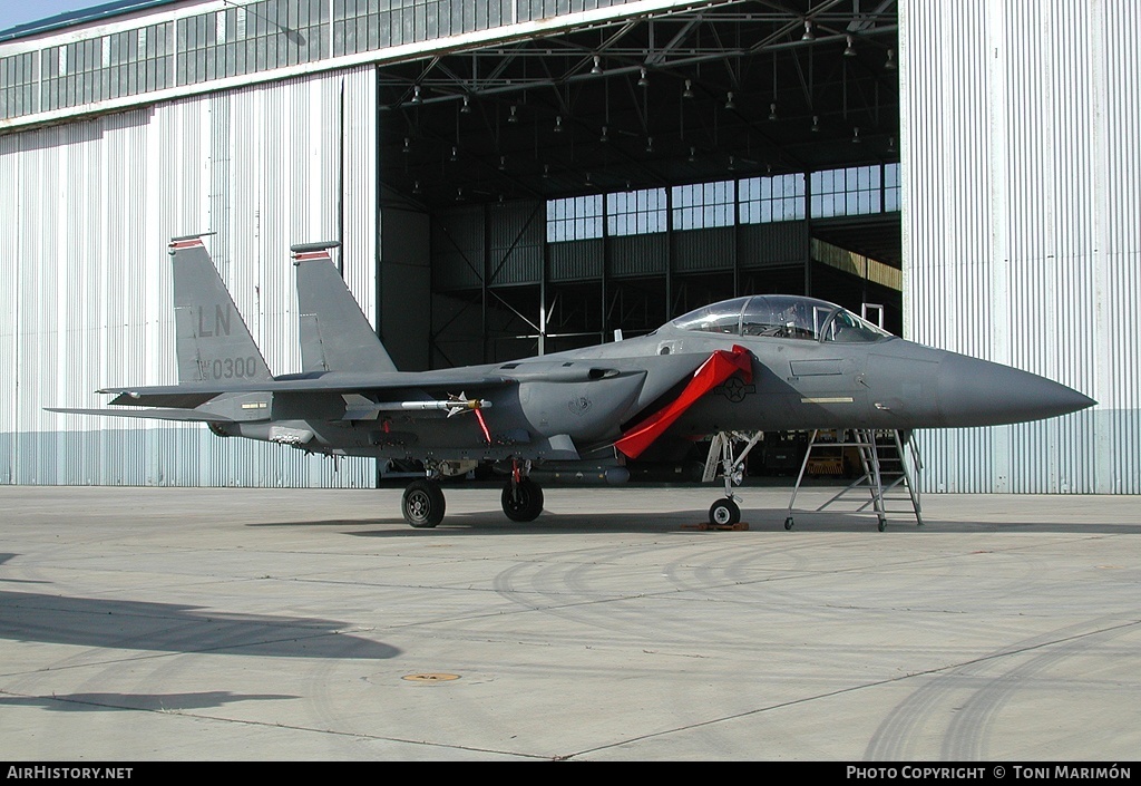 Aircraft Photo of 91-0300 / AF91-0300 | McDonnell Douglas F-15E Strike Eagle | USA - Air Force | AirHistory.net #84594