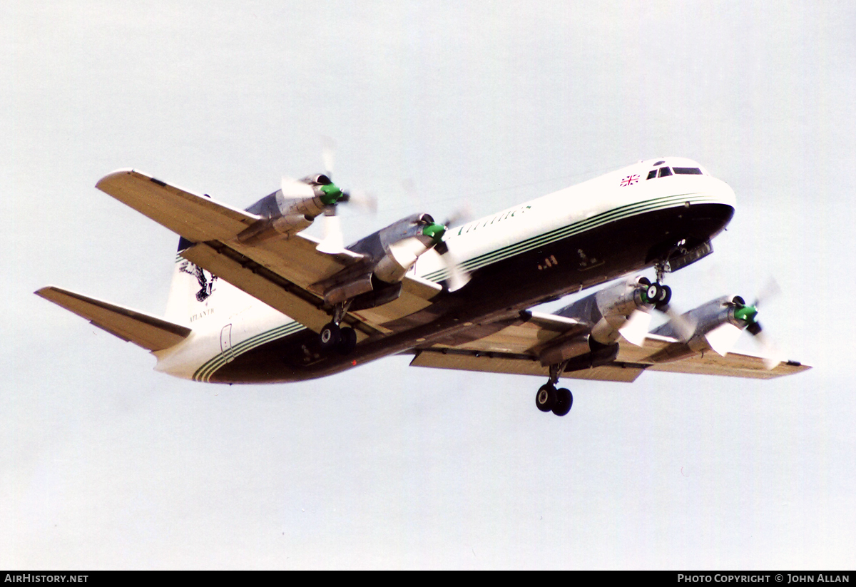 Aircraft Photo of G-LOFB | Lockheed L-188C(F) Electra | Atlantic Airlines | AirHistory.net #84603