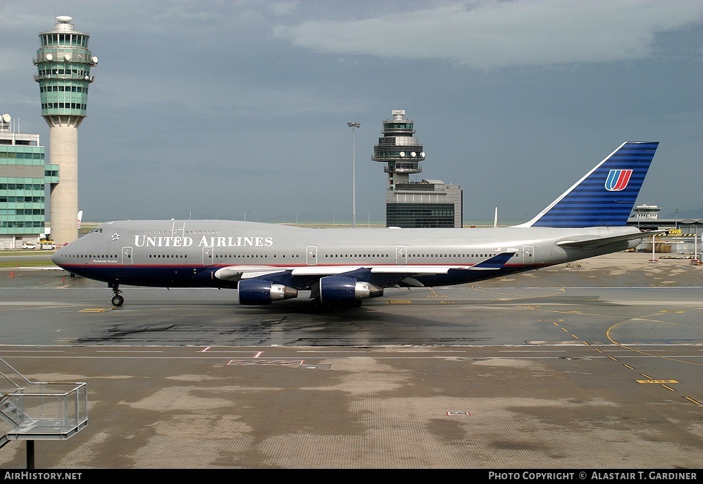 Aircraft Photo of N119UA | Boeing 747-422 | United Airlines | AirHistory.net #84604