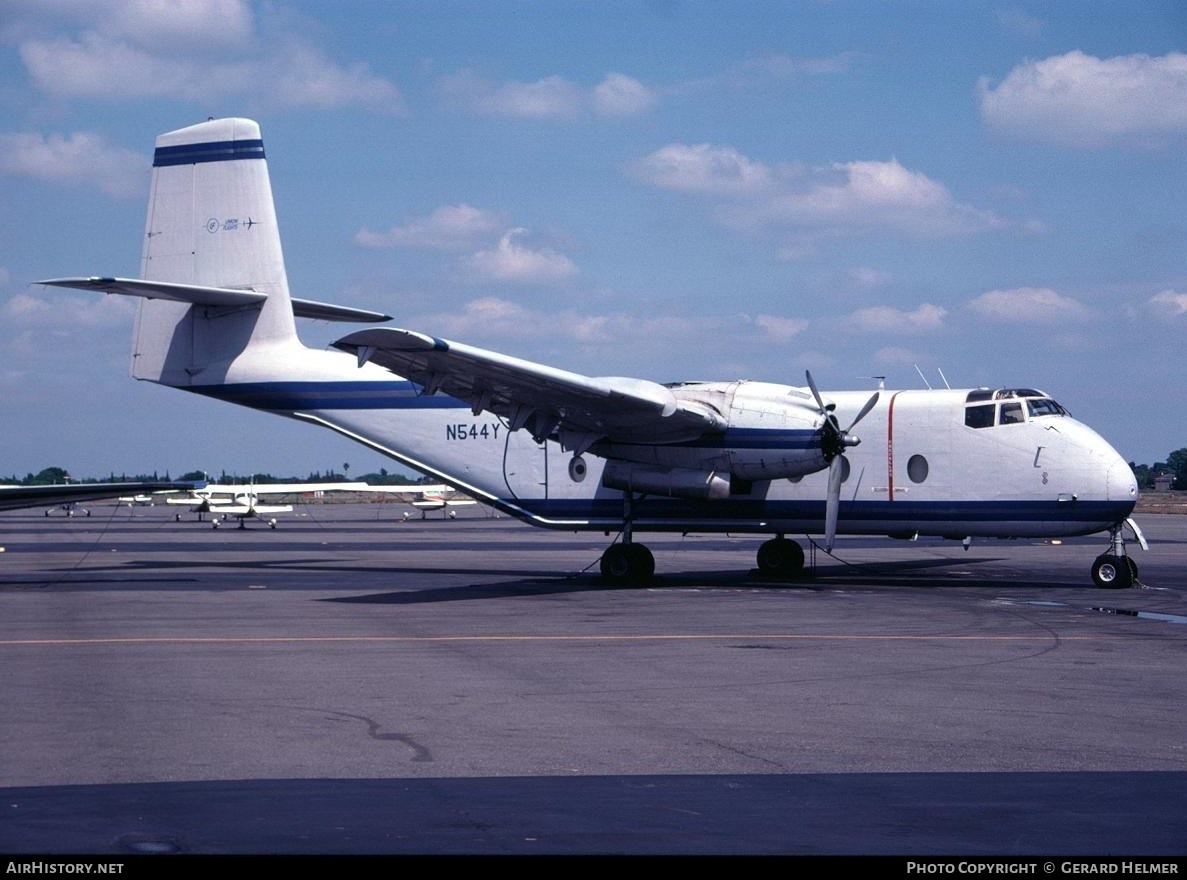 Aircraft Photo of N544Y | De Havilland Canada DHC-4A Caribou | Union Flights | AirHistory.net #84621