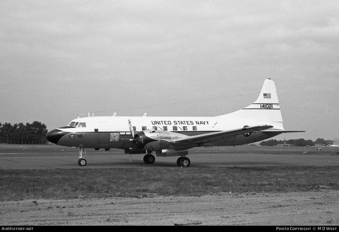 Aircraft Photo of 141021 | Convair C-131F | USA - Navy | AirHistory.net #84624