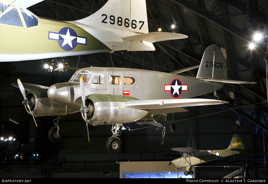 Aircraft Photo of 42-71626 / 271626 | Cessna UC-78B Bobcat (T-50) | USA - Air Force | AirHistory.net #84628