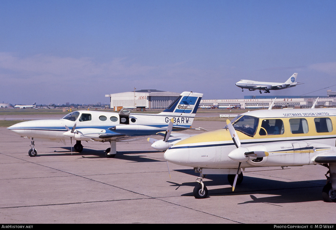 Aircraft Photo of G-BARW | Cessna 402B | Comben Group | AirHistory.net #84636